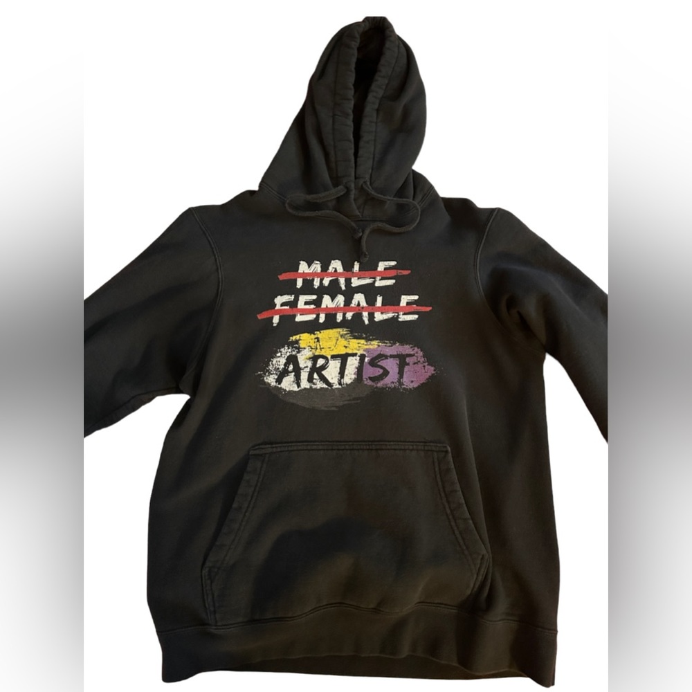 Non-Binary Artist hoodie